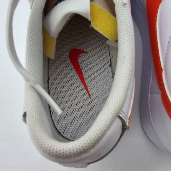 Nike Blazer Low Platform Summit White Orange size 6.5 - Picture 11 of 16